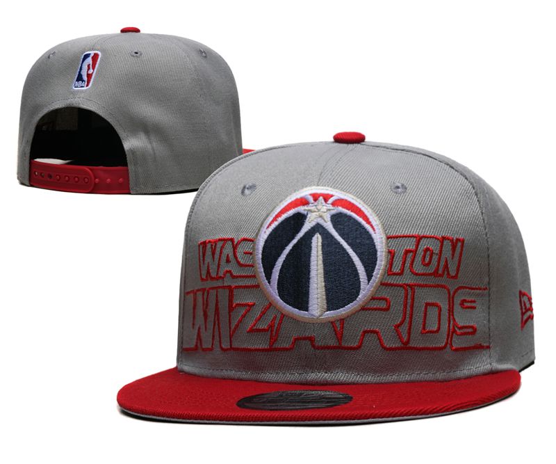 2023 NBA Washington Wizards Hat TX 20230906->nba hats->Sports Caps